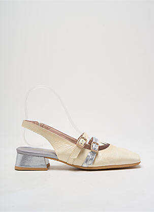 Sandale/Pantofi decupați bej HISPANITAS femeie