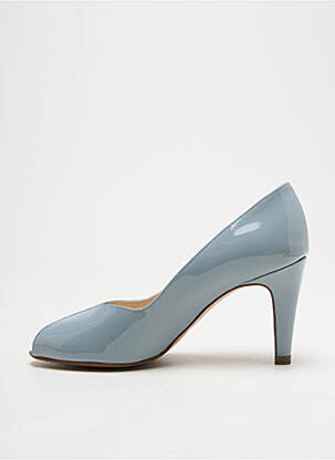 Pantofi cu toc material neted toc de 4 la 6 cm albastru PETER KAISER femeie