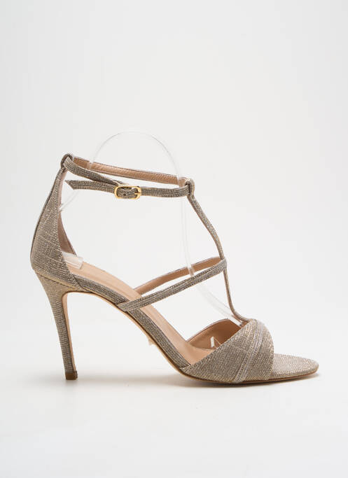 Sandale/Pantofi decupați auriu JULIE DEE femeie