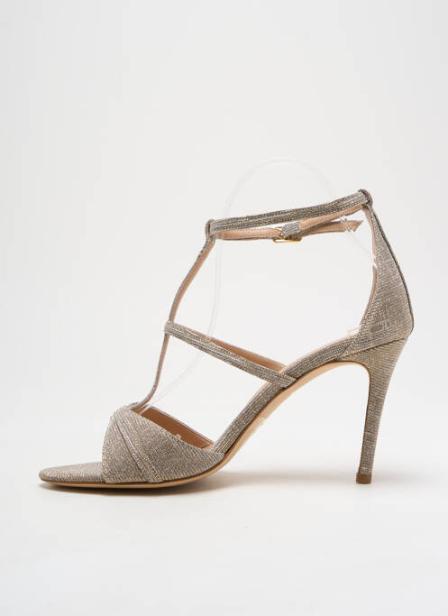 Sandale/Pantofi decupați auriu JULIE DEE femeie