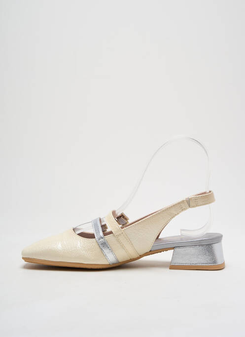 Sandale/Pantofi decupați bej HISPANITAS femeie