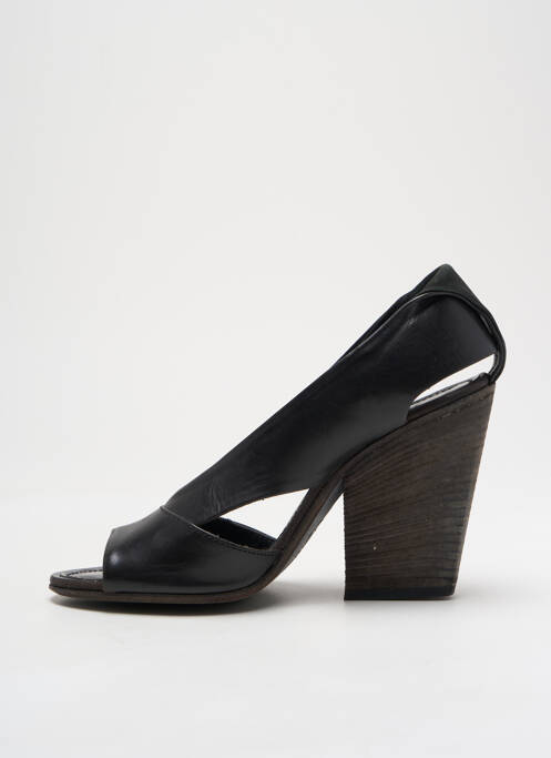 Pantofi cu toc negru PANTANETTI femeie