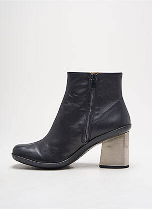 Botine/ghete material neted toc de 4 la 6 cm negru NEOSENS femeie