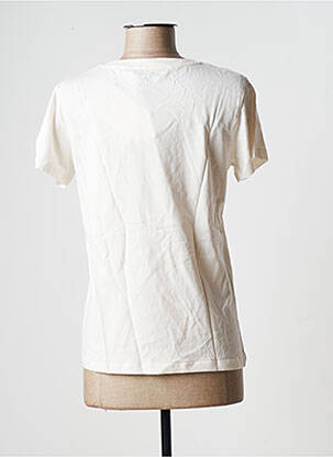 Tricou elasticitate mâneci scurte bej LA FEE MARABOUTEE femeie