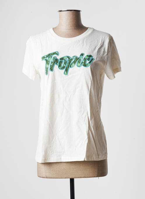 Tricou bej LA FEE MARABOUTEE femeie