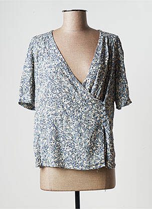 Top albastru LA FEE MARABOUTEE femeie