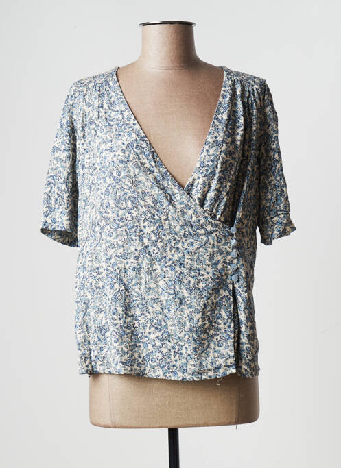 Top albastru LA FEE MARABOUTEE femeie