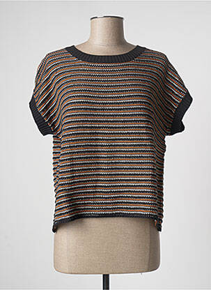 Pulover maro LA FEE MARABOUTEE femeie