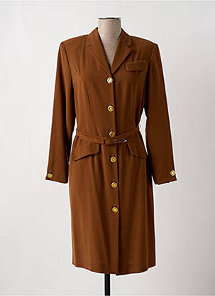 Rochie midi galben JEAN BIOLAY femeie