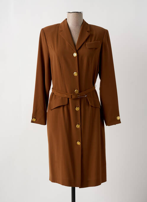 Rochie midi galben JEAN BIOLAY femeie