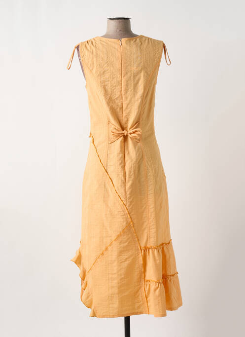 Rochie midi portocaliu FRED SABATIER femeie