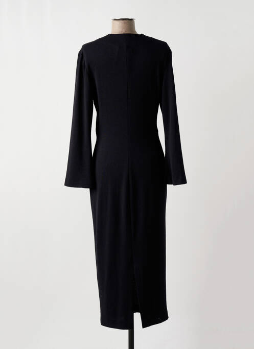 Rochie lungă negru HUG AN' CO femeie