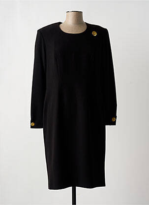 Rochie midi mâneci lungi mâneci lungi negru JEAN BIOLAY femeie