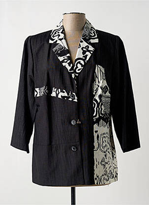 Sacou negru FRANCE RIVOIRE femeie