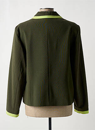 Sacou buzunare verde MARCELLE GRIFFON femeie