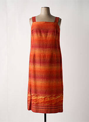 Rochie lungă portocaliu PAUL MAUSNER femeie