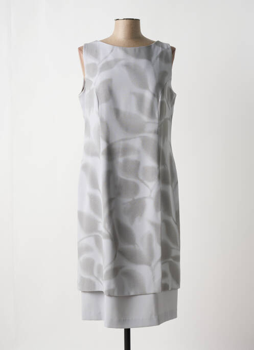 Rochie midi gri CARLOTTA femeie