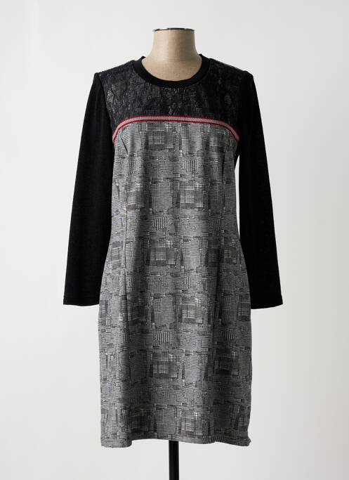 Rochie midi gri GUY DUBOUIS femeie