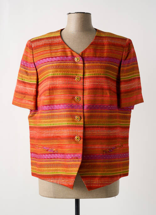 Jachete elegante portocaliu MARCELLE GRIFFON femeie