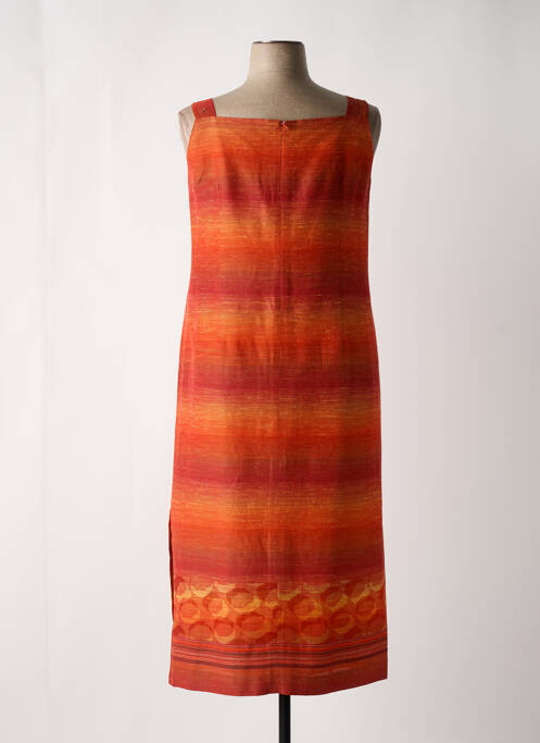 Rochie lungă portocaliu PAUL MAUSNER femeie