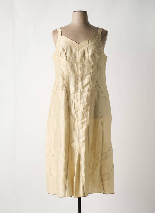 Rochie lungă bej QUATTRO femeie