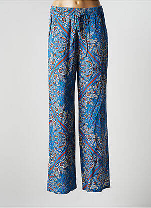 Pantalon drept albastru LA FEE MARABOUTEE femeie