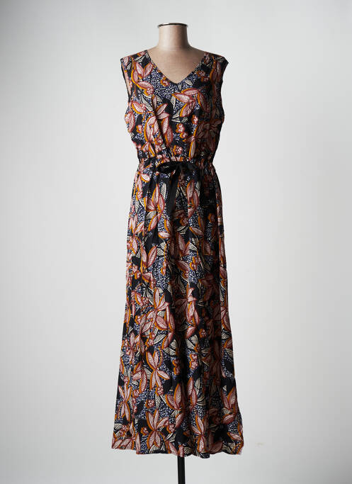 Rochie lungă maro LA FEE MARABOUTEE femeie