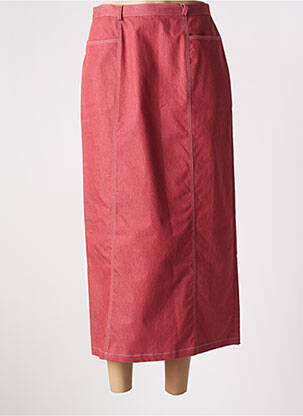 Fustă lungă roșu FELINO femeie