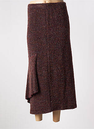 Fustă lungă maro MAFECCO femeie