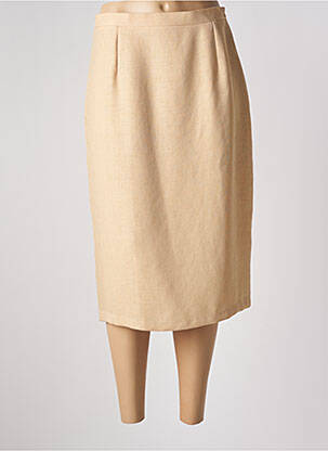 Fustă midi bej GRIFFON femeie