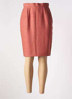 Fustă midi portocaliu PERSPECTIVES femeie