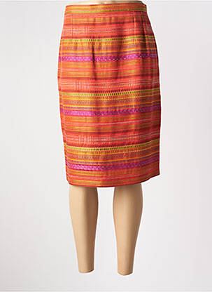 Fustă midi portocaliu MARCELLE GRIFFON femeie