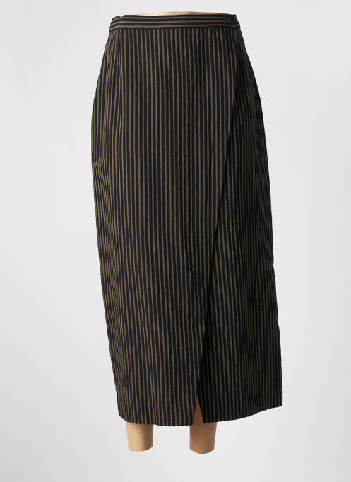 Fustă lungă negru NITYA femeie