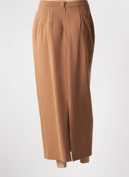 Fustă lungă maro FRED SABATIER femeie