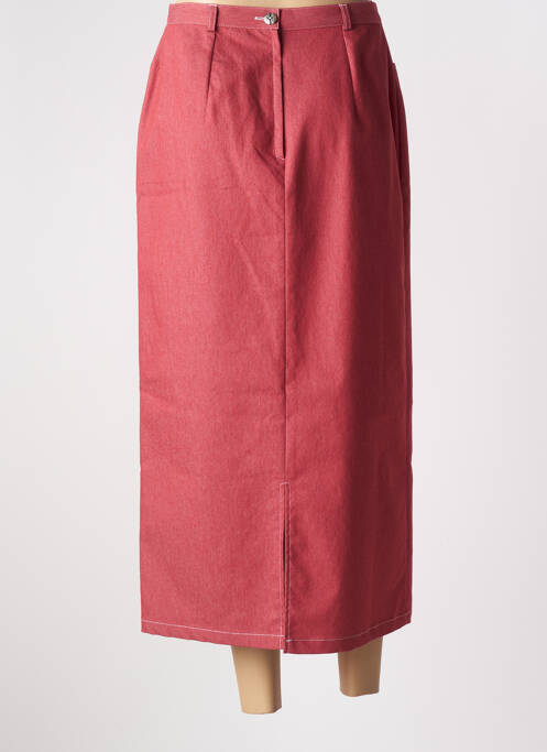 Fustă lungă roșu FELINO femeie