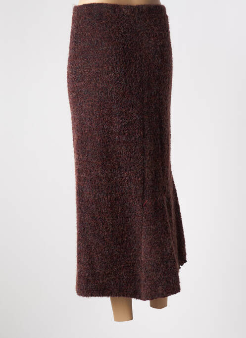 Fustă lungă maro MAFECCO femeie