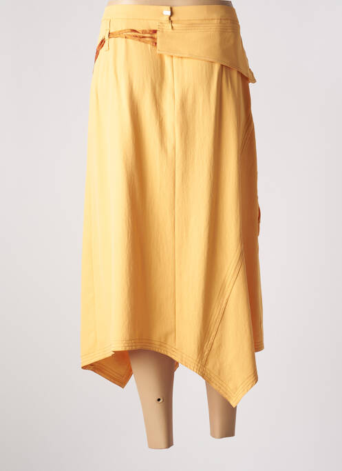 Fustă lungă galben FRED SABATIER femeie