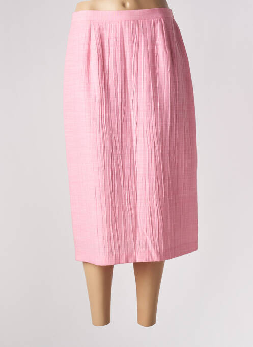Fustă lungă roz FRANCE RIVOIRE femeie