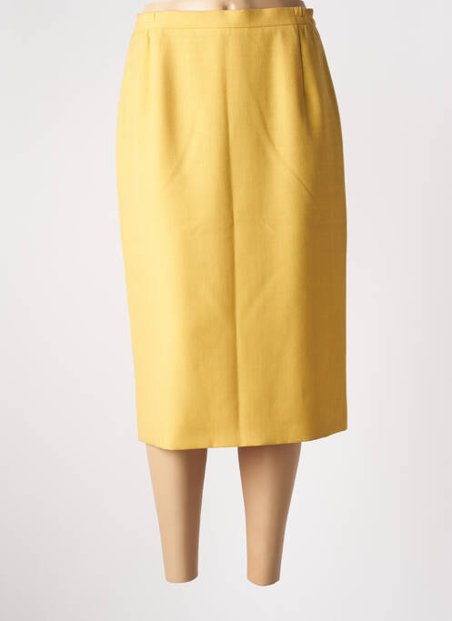Fustă midi galben PAUL MAUSNER femeie