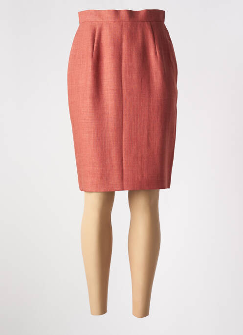 Fustă midi portocaliu PERSPECTIVES femeie