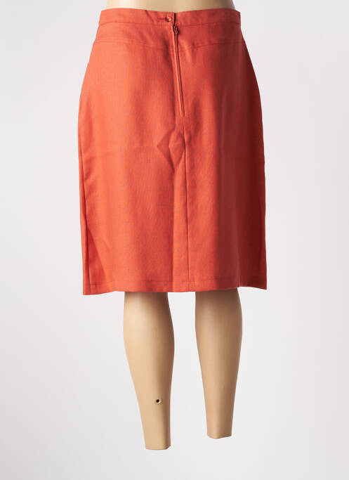 Fustă midi portocaliu QUATTRO femeie