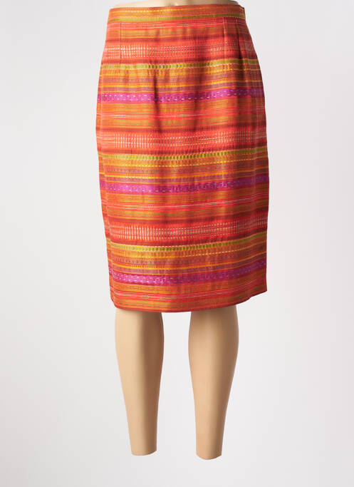 Fustă midi portocaliu MARCELLE GRIFFON femeie