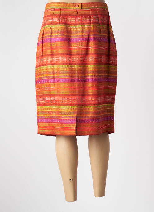 Fustă midi portocaliu MARCELLE GRIFFON femeie