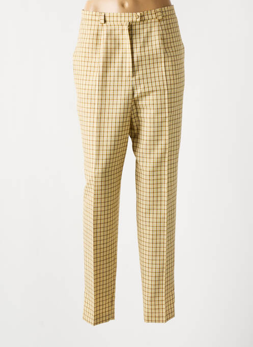 Pantalon drept galben PAUL MAUSNER femeie