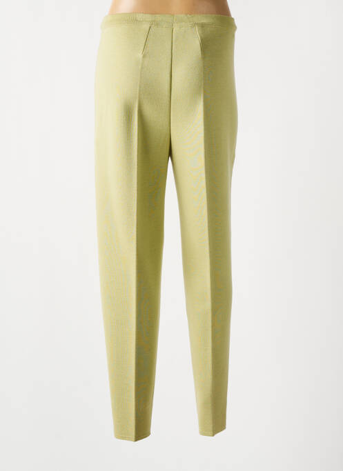 Pantalon drept verde MARCELLE GRIFFON femeie