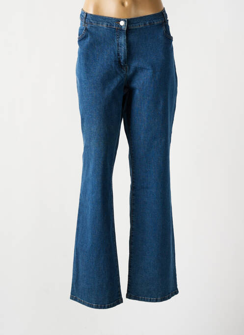 Blugi bootcut albastru PIONEER femeie