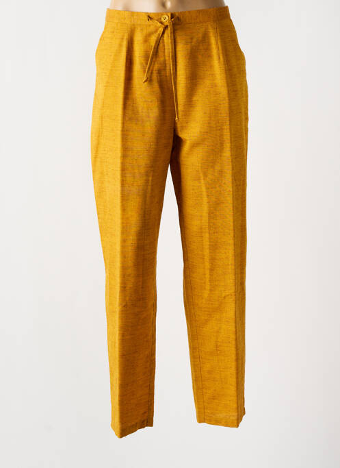 Pantalon drept galben LE GAILLARD femeie