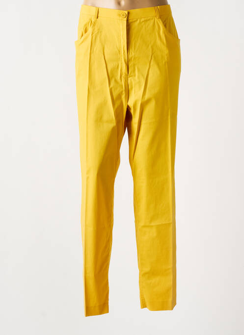 Pantalon drept galben JEAN BIOLAY bărbat