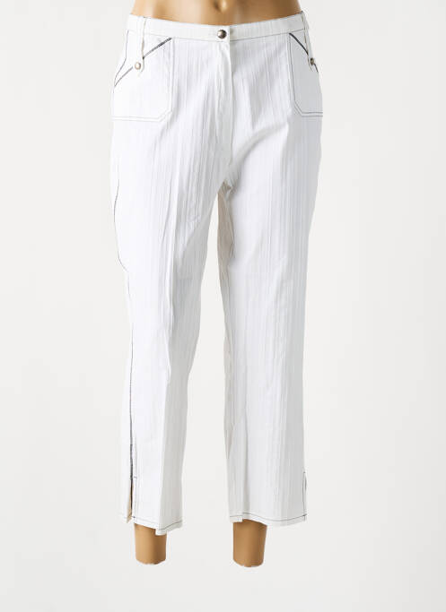 Pantalon 7/8 alb QUATTRO femeie