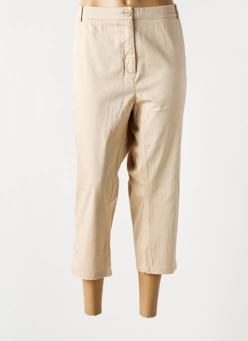 Pantalon trei sferturi bej FRED SABATIER femeie